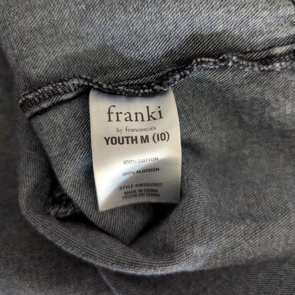 Franki by Francesca’s Denim Babydoll Dress – Girls Size M (10) - Picture 8 of 8
